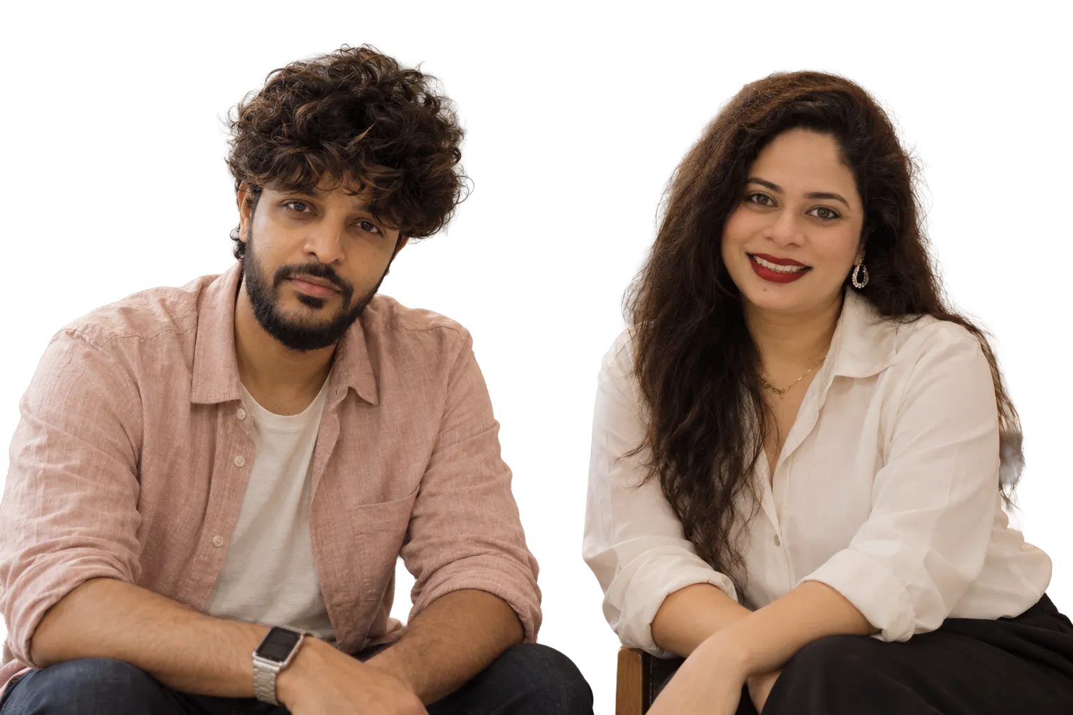 Arora Space co-founders Prahlad Kumar and Latika Arora